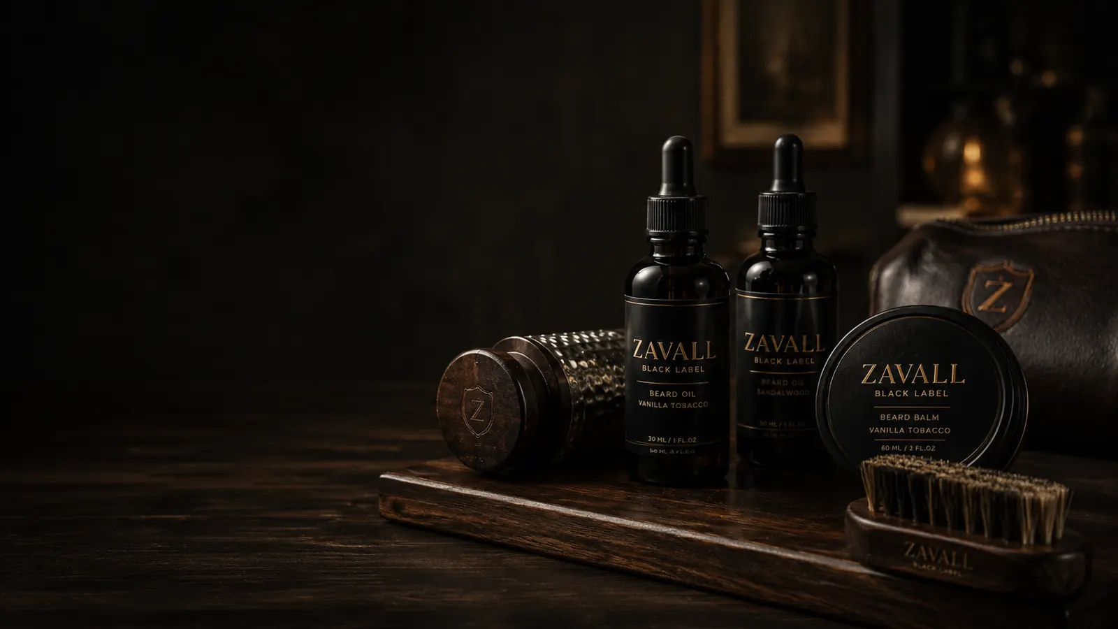 Utvalda groomingprodukter för sidan Så väljer vi produkter hos Zavall Black Label