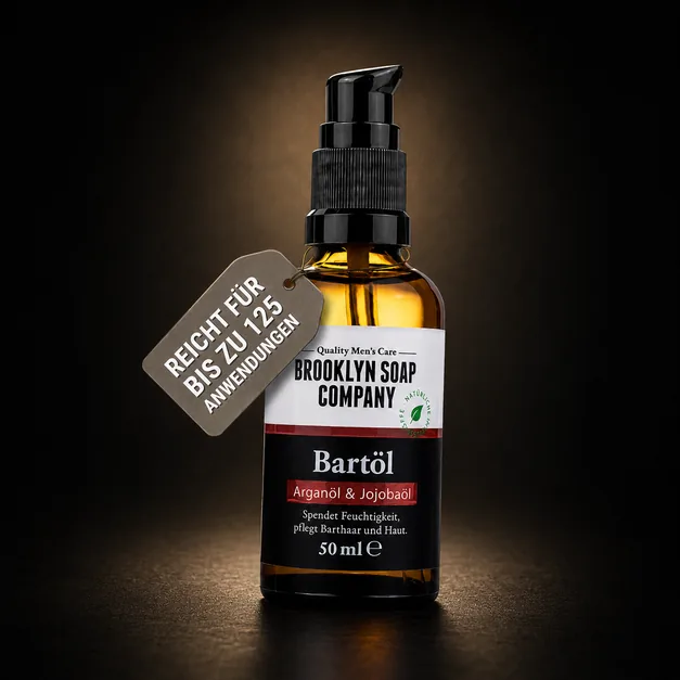 Brooklyn Soap Company Skäggolja 50 ml – rockig T-shirt från Zavall & Beard
