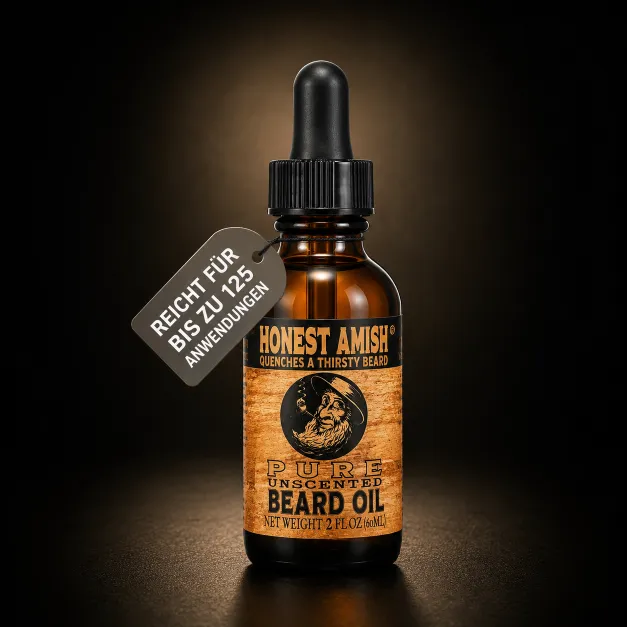 Honest Amish Skägg Balsam 60ml – rockig T-shirt från Zavall & Beard